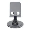 Novo Produto Suporte de Telefone Rotativo Atacado Dobrável Todo em Metal Preguiçoso Transmissão ao Vivo Mesa Criativo Suporte de Telefone