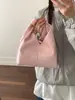 Bolso de Mano Cubo Casual Simple de Nicho Coreano para Mujer Primavera 2026 Nuevo Bolso de Mano de Textura de Alta Calidad