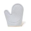 Guantes Cortos de Algodón y Silicona Midian Adecuados para Horno de Microondas Aislados para el Hogar Guantes de Dos Dedos Aislados Antiescaldado Antideslizantes Cocina