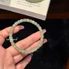 Pulsera de Jade Hetian Natural Estilo Antiguo de Círculo Único para Hombres y Mujeres, Regalo para Novia, Mejora el Cutis, Regalo de Cumpleaños