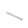 Brinco de Haste em Liga de Titânio F136 Mini Invisível Antibloqueio Tarraxa para Orelha Stud de Osso da Orelha Dormir Sem Remover Haste de Agulha 0.8/1.2mm