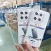 Capa de Celular Quadrada com Airbag Anti-queda em TPU Compatível com Redmi Note 17 Pro Material de TPU Transparente Capa Macia Anti-queda