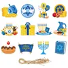 Decoraciones para Fiesta de Hanukkah Judía de Producto Nuevo Transfronterizas, Etiquetas y Colgantes, Decoraciones para la Fiesta de Hanukkah Hanukkah