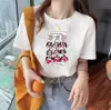 Camiseta de Manga Corta Versátil para Mujer Estilo Coreano y Japonés de Verano con Estampado Único de Dibujos Animados Lindos Diseño de Moda