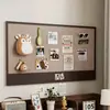 Adesivo de Parede de Feltro Parede de Fotos Quadro de Mensagens Sem Furos Quadro de Cortiça Quadro de Exibição para Pendurar na Parede Decoração de Parede Autoadesivo Outro