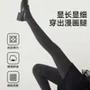 Meia-calça feminina cintura alta para usar por cima outono e inverno proteção da cintura proteção contra o frio veludo extra algodão espesso quente calças pressão forte pernas finas