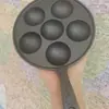 Olla de Hierro Fundido/Mini Olla/Sartén para Huevo Frito/Cuchara para Empanadillas/Sartén/SARTÉN/Sartén para Freír/Guisado de Yuzu/Molde para Pastel