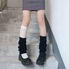 Calcetines de Calavera Negra Rayas Largas para Mujer Primavera y Verano Calcetines Doble Cara para Pantorrilla Calcetas Spice Girls y2k Subcultura Calcetas de Pierna Ancha Apiladas