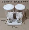 Dispensador de Cereais Comercial Recipiente de Armazenamento Dispensador de Grãos para Cozinha Pote para Frutas Secas e Lanches Caixa de Armazenamento Caixa de Doces para Uso Doméstico