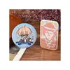Crachá Fosco Personalizado Crachá Quadrado Redondo de Lata de Anime Desenho Animado Doujin Duplo Flash Mercadorias Broche