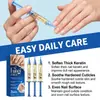 Gel para el Cuidado de Uñas con Veneno de Abeja cuida suavemente las cutículas alrededor de la superficie de la uña y permite una aplicación precisa para el cuidado de las uñas
