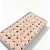 Pulgar Flor Cabeza Jabón Flor Cuatro Capas Mini Rosa Jabón Flor Pequeño Ramo Envoltura Cabeza Flor Material Flor Artificial