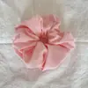 Goma para el pelo tipo scrunchie de color sólido simple estilo bosque para mujer, Cinchuelo de alta gama para el cabello, Alta elasticidad, Accesorio para el cabello con banda de goma duradera