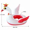 Este elegante flotador de piscina con forma de cisne es un éxito de ventas internacional y se ve genial en las fotos.. Es perfecto para la piscina o la playa, y el asiento incorporado lo hace ideal para que los bebés jueguen en el agua.