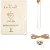 Novedades de Amazon Temporada Escolar Temporada de Graduación Madera Deseos Boda Regalo Sobre de Dinero Decoraciones de Regalo de Boda