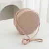 Bolsita Pequeña Linda de Verano para Niños Bolso Nuevo para Mujer Celebración en Línea Monedero de Moda Bolso de Paja Bolso Cruzado de Viaje para Bebé Moderno