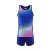 Traje de entrenamiento deportivo de competición de pruebas de velocidad de verano al por mayor de velocidad Traje de atletismo de verano Traje de maratón para hombres y mujeres