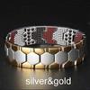 Pulsera Magnética Multipunto Más Vendida Transfronteriza Longrui Desmontable Pulsera Magnética Accesorios Europeos y Americanos Pulsera de Pareja Venta al por Mayor