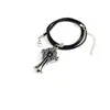 Collar para Hombre Europeo y Americano Colgante de Llama Retro Cruz Cadena de Suéter Hip-Hop Estudiante Joyería de Celebridad de Internet Venta al por Mayor