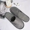 Pantuflas Desechables al por Mayor para Hoteles y Casas de Huéspedes, Pantuflas Antideslizantes de Algodón y Lino para Salones de Belleza, Específicas para Hotel
