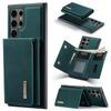 Funda protectora multifunción tipo cartera para Samsung S24 Ultra, con cierre magnético y ranuras para tarjetas. Funda de cuero con ranuras para tarjetas.