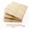 Palitos para paletas de helado, juguetes de ensamblaje de casa de madera para helado, tiras de madera de grado alimenticio