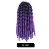 Ponto transfronteiriço Africano primavera curva trança suja fio de aço peruca rolo pequeno Lock fibra cabelo crochê Spring Twist