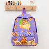 Mochila Estampada da Moda Mochila Escolar para Turma Pequena do Jardim de Infância Grande Capacidade Descompressão Mochila Série Estampada Fofa Bolsa de Estudante