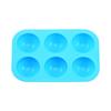 Caixa de gelo bola de gelo fazendo molde 6 furo molde de chocolate DIY bola de gelo de silicone bola de gelo multi padrão molde atacado