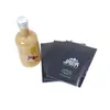 Rótulos termoencolhíveis personalizados para bebidas de frutas, filme termoencolhível para garrafas, filme de rótulo impresso em cores para artigos de higiene pessoal, direto da fábrica