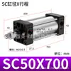 Cilindros, Componentes Pneumáticos Pequenos, Cilindros Booster, Pistões de Alto Empuxo, Cilindros Padrão de Liga de Alumínio Sc40/50/63