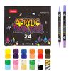 Marcadores Acrílicos de Dos Colores con Punta Suave para Niños, Impermeables y que No Corren, Adecuados para Superponer Colores, Plumas de Graffiti para Estudiantes