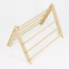 Soporte para Pollo Juguete para Pájaros Triángulo de Madera Soporte para Pollo Mascota Gallo Grande Gallina Soporte para Loro