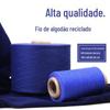 Preço Baixo Atacado Alta Qualidade Airflow Fiação Algodão Reciclado Fiação Colorida Certificado GRS Máquina de Tricô Tecelagem Universal