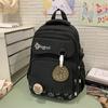 Nova Mochila Escolar Ins Japonesa Tendência Cor Contrastante Simples Grande Capacidade Feminina Aluno do Ensino Fundamental Aluno do Ensino Médio Aluno Universitário Mochila