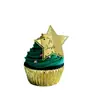 Decoración Creativa para Cupcakes Estilo Ins Transfronterizo Suministros para Fiestas Navideñas Marcado Láser Decoración para Pasteles