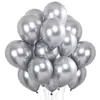 Globos de 10 pulgadas Engrosados Macaron Mate Set de 50 Globos Decoración para Celebración Festiva Fiesta de Cumpleaños Arreglo
