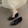 Recién llegado: Zapatos de tacón alto de punta para mujer, estilo nicho, zapatos de vestir de una sola pieza, Primavera/Verano 2026, Zapatos de tacón de cuña estilo nocturno para ir al trabajo