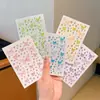 Maquillaje de Ojos de Celebridad de Internet Pegatinas Faciales de Mariposa Transparentes Maquillaje para Escenario de Actuación Pegatinas Faciales 3D de Hada Pedrería al por Mayor