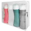 Processamento personalizado silicone sub-engarrafamento cosméticos sub-engarrafamento portátil limpador facial emulsão sub-fundo escova de massagem