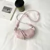 Mini bolso de mano para mujer 2026 nuevo modelo de otoño, nicho de alta gama, súper popular, exquisito, adecuado para ir al trabajo, bolso de hombro y cruzado tipo cuerno