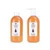 Botella Redonda de Hombro de Plástico PET de 300ml Hecha a Medida para Aceite de Ducha, Champú, Botella Vacía con Boquilla de 24 Dientes, Personalizada para Cosméticos
