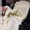 Calça de Veludo de Seda Estilo Chinês Novo Chao para Mulheres, Confortável, Respirável, Sedosa e com Caimento, Calça Longa de Perna Larga, Roupa de Outono para Mulheres