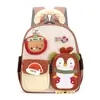 Mochila Pequeña Estilo Nuevo para Niños, Bolsa Escolar Linda de Dibujos Animados para Niños, Portatarjetas de Jardín de Infancia para Niños de 3-6 Años, Mochila Ligera de Gran Capacidad