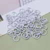 Anel Aberto Colorido Anel de Conexão Material Industrial Pulseira de Ferro Colar Anel de Conexão Ferragem Anel de Ferro Anel Pequeno Ponto Atacado