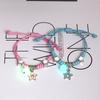 Pulseira Luminosa Estudante Feminina Pulseira Luminosa Fofa Namorada Duas Pessoas Estilo Coreano Verão Pulseira de Casal Joia