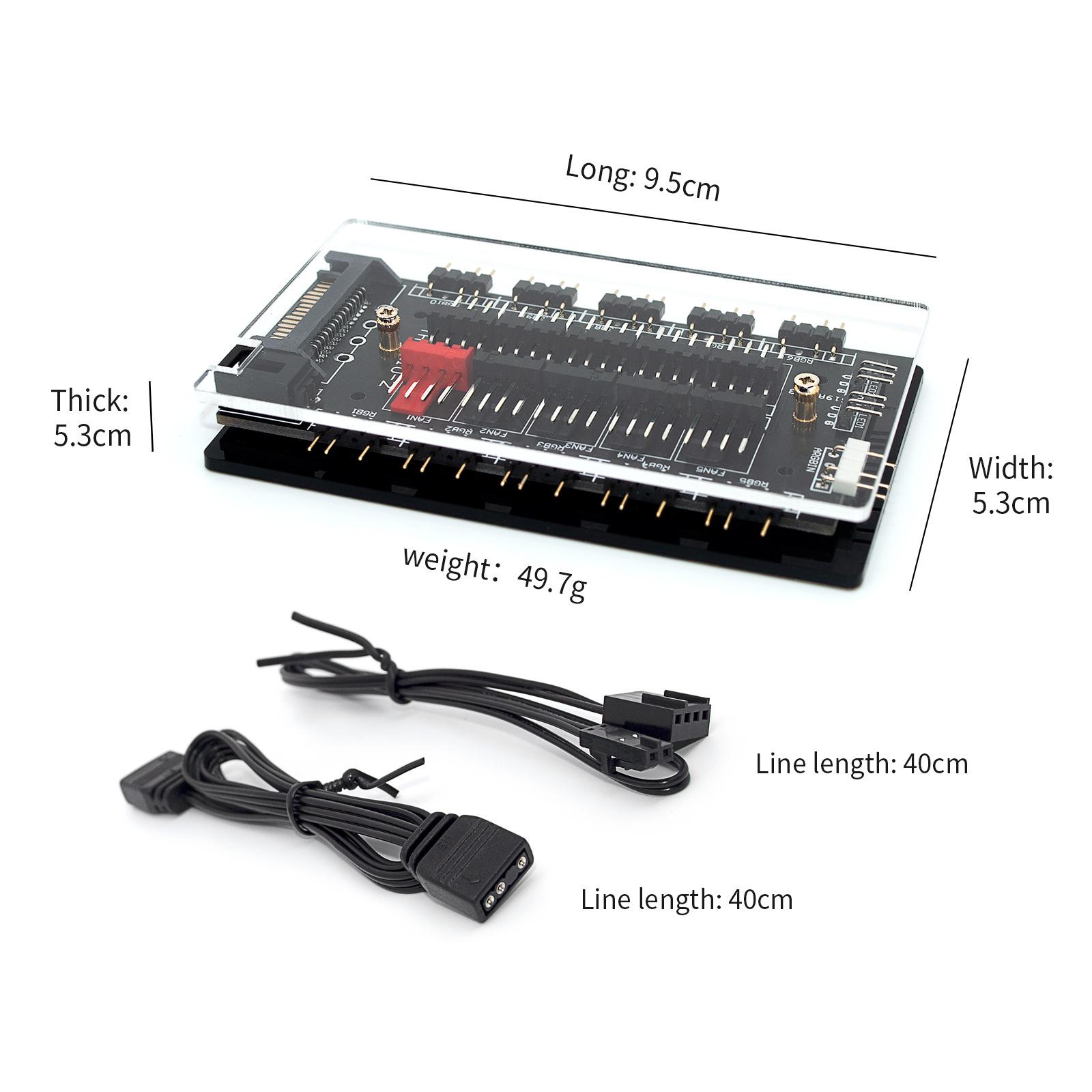5V3针ARGB PWM 10位集线器-1600 (8).j