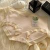 Ropa interior de algodón para bebé de clase A ~ transpirable para mujer, algodón, otoño e invierno, transpirable, sin costuras, de cintura media, para mujer.