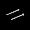 Acessórios para Brincos DIY Pinos de Orelha de Resina Transparente Cuidado com Furos na Orelha Hastes para Orelha Pequenos Piercings de Orelha Joias para Orelha Atacado