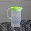 Taza de Plástico Resistente al Calor para Agua Fría Jarra para Jugo Taza para Agua Fría Hervida Jarra para Agua Fría con Tapa de Gran Capacidad para el Hogar